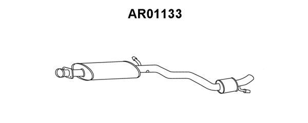 VENEPORTE Предглушитель выхлопных газов AR01133