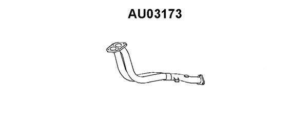 VENEPORTE Труба выхлопного газа AU03173
