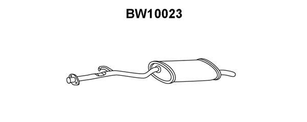 VENEPORTE Глушитель выхлопных газов конечный BW10023