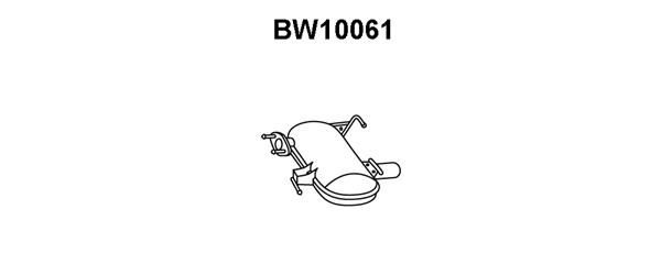 VENEPORTE Глушитель выхлопных газов конечный BW10061