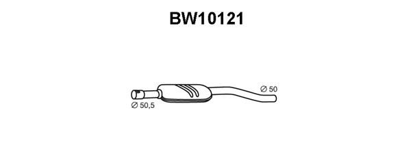 VENEPORTE Предглушитель выхлопных газов BW10121