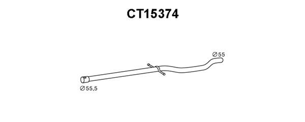 VENEPORTE Ремонтная трубка, катализатор CT15374