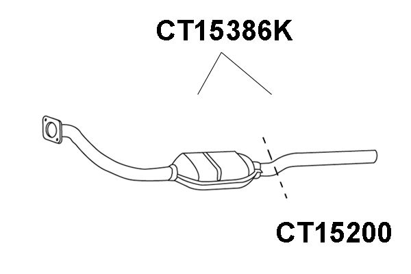 VENEPORTE Катализатор CT15386K