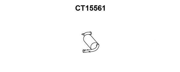 VENEPORTE Предглушитель выхлопных газов CT15561