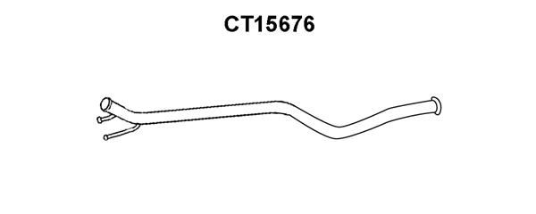 VENEPORTE Труба выхлопного газа CT15676