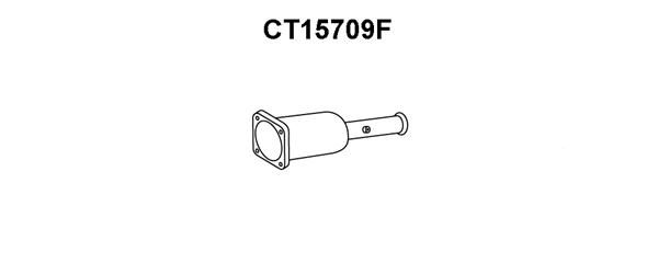 VENEPORTE Сажевый / частичный фильтр, система выхлопа ОГ CT15709F