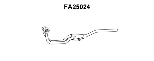 VENEPORTE Труба выхлопного газа FA25024