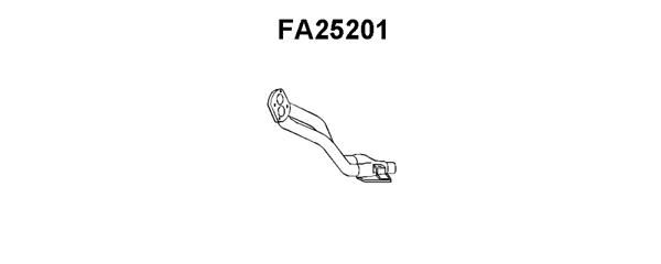 VENEPORTE Труба выхлопного газа FA25201