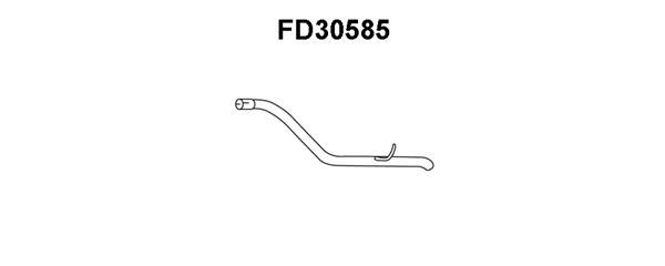 VENEPORTE Труба выхлопного газа FD30585