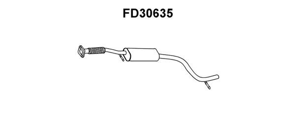 VENEPORTE Предглушитель выхлопных газов FD30635