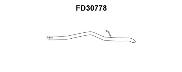 VENEPORTE Труба выхлопного газа FD30778