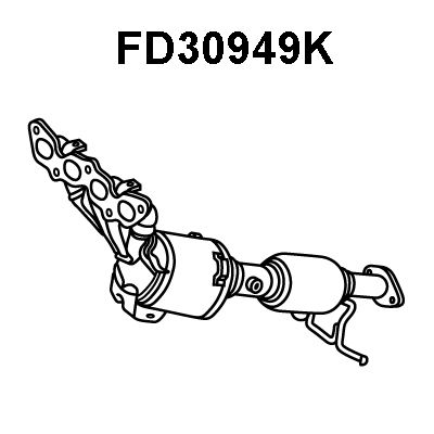 VENEPORTE Kollektorkatalüsaator FD30949K