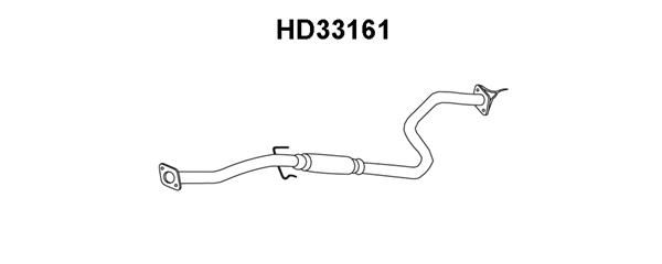 VENEPORTE Средний глушитель выхлопных газов HD33161