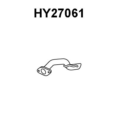 VENEPORTE Труба выхлопного газа HY27061