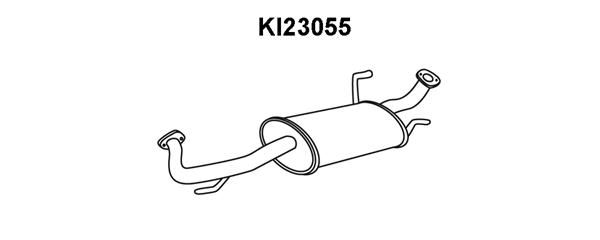 VENEPORTE Предглушитель выхлопных газов KI23055