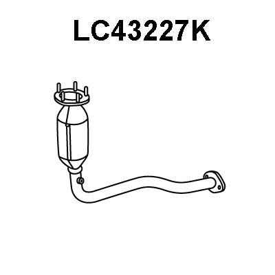 VENEPORTE Katalüsaator LC43227K