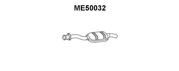 VENEPORTE Средний глушитель выхлопных газов ME50032