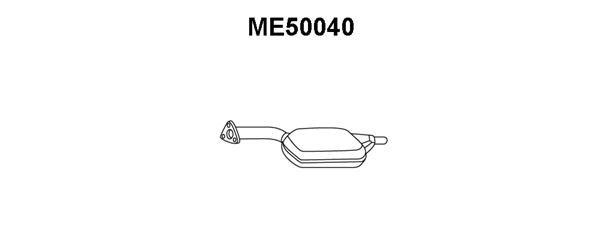 VENEPORTE Предглушитель выхлопных газов ME50040