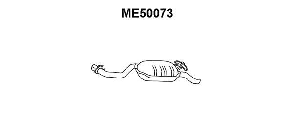 VENEPORTE Глушитель выхлопных газов конечный ME50073