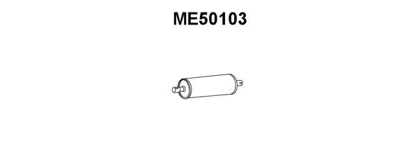 VENEPORTE Глушитель выхлопных газов конечный ME50103