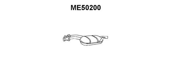 VENEPORTE Средний глушитель выхлопных газов ME50200