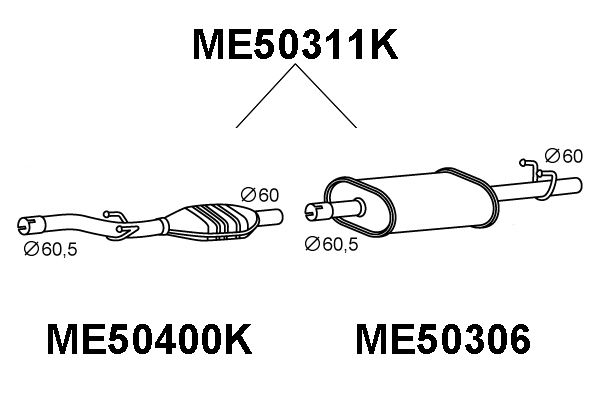 VENEPORTE Катализатор ME50311K