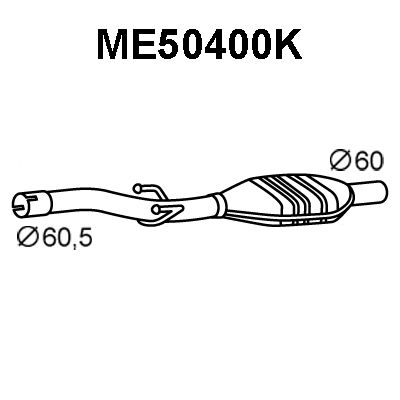 VENEPORTE Катализатор ME50400K