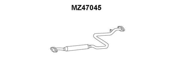 VENEPORTE Предглушитель выхлопных газов MZ47045