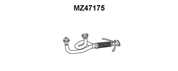 VENEPORTE Труба выхлопного газа MZ47175