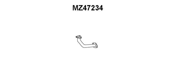 VENEPORTE Труба выхлопного газа MZ47234