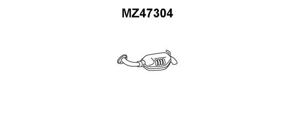 VENEPORTE Глушитель выхлопных газов конечный MZ47304