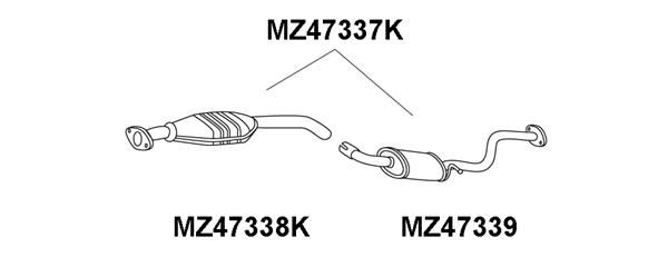 VENEPORTE Катализатор MZ47337K