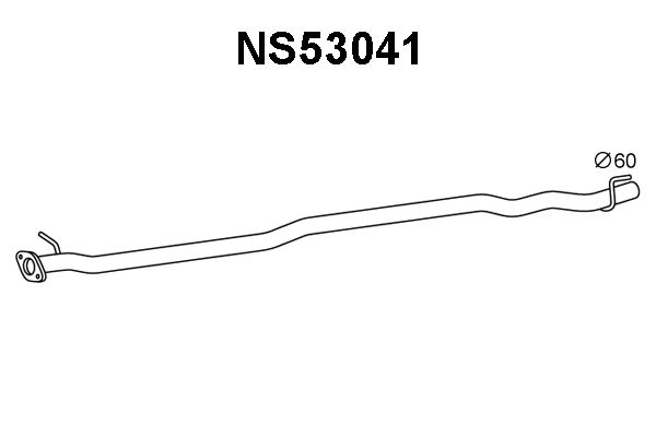 VENEPORTE Труба выхлопного газа NS53041