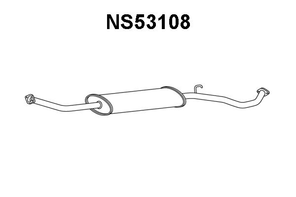 VENEPORTE Предглушитель выхлопных газов NS53108