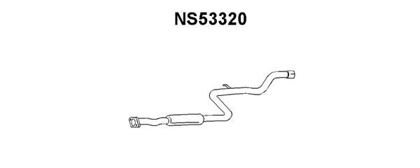 VENEPORTE Предглушитель выхлопных газов NS53320