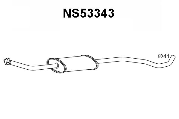 VENEPORTE Kesksummuti NS53343