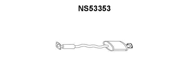 VENEPORTE Предглушитель выхлопных газов NS53353