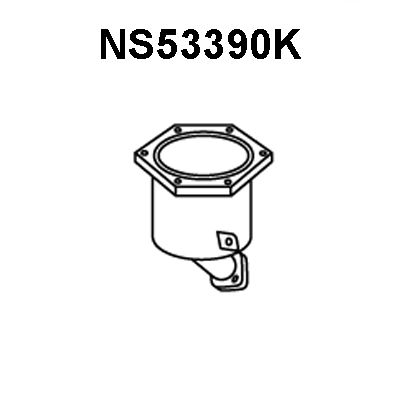 VENEPORTE Eelkatalüsaator NS53390K