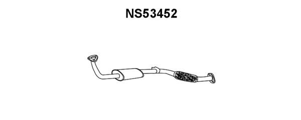 VENEPORTE Предглушитель выхлопных газов NS53452