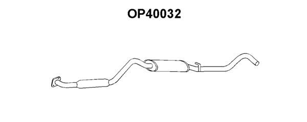 VENEPORTE Предглушитель выхлопных газов OP40032