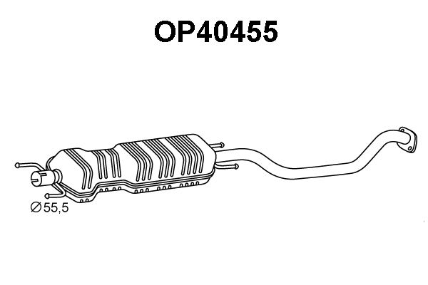 VENEPORTE Kesksummuti OP40455