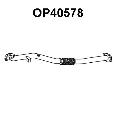VENEPORTE Труба выхлопного газа OP40578