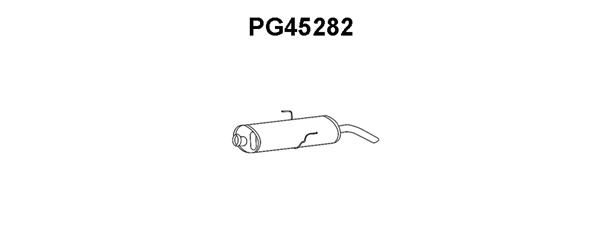 VENEPORTE Глушитель выхлопных газов конечный PG45282