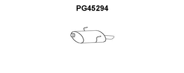 VENEPORTE Глушитель выхлопных газов конечный PG45294