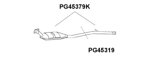 VENEPORTE Ремонтная трубка, катализатор PG45319