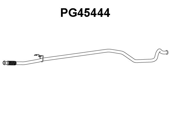 VENEPORTE Труба выхлопного газа PG45444