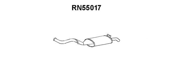 VENEPORTE Глушитель выхлопных газов конечный RN55017