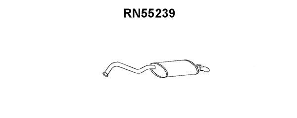 VENEPORTE Глушитель выхлопных газов конечный RN55239