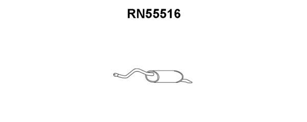 VENEPORTE Глушитель выхлопных газов конечный RN55516