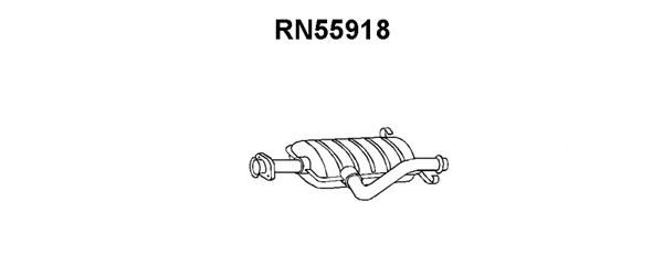 VENEPORTE Предглушитель выхлопных газов RN55918